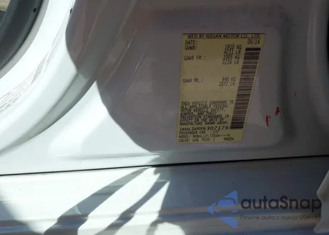 2015 Nissan Altima 2.5 S z USA, uszkodzony, nr VIN 1N4AL3AP0FN307176